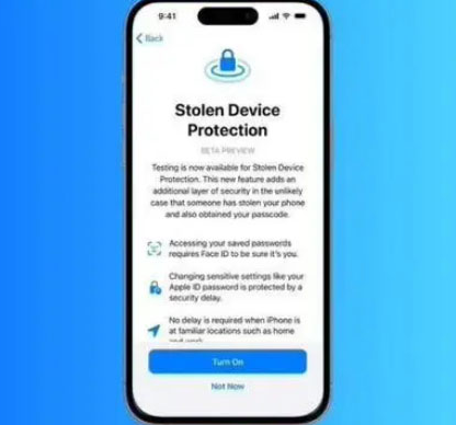 邹城苹果授权维修店分享被盗设备保护功能开启方法 