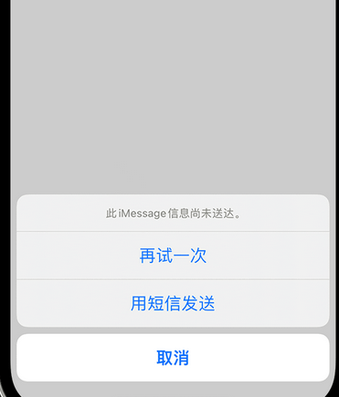 邹城apple维修iPhone上无法正常发送iMessage信息