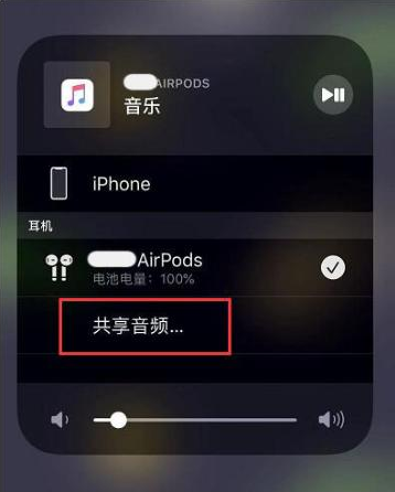 邹城苹果14音频维修点分享iPhone14音频共享设置方法 