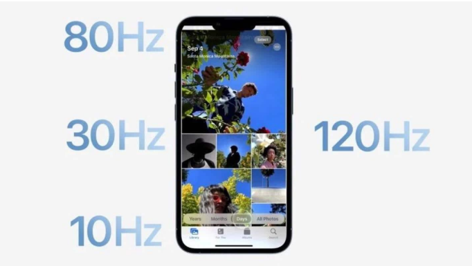 邹城苹果14维修分享iPhone 14有高刷吗 