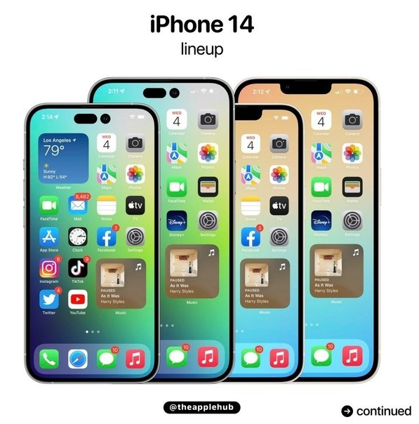 邹城苹果14维修分享iPhone 14全家福 