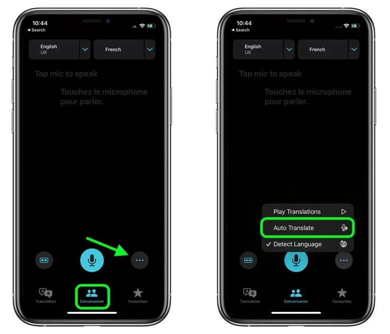 邹城苹果手机维修分享iOS 15 “翻译” App 新改进 